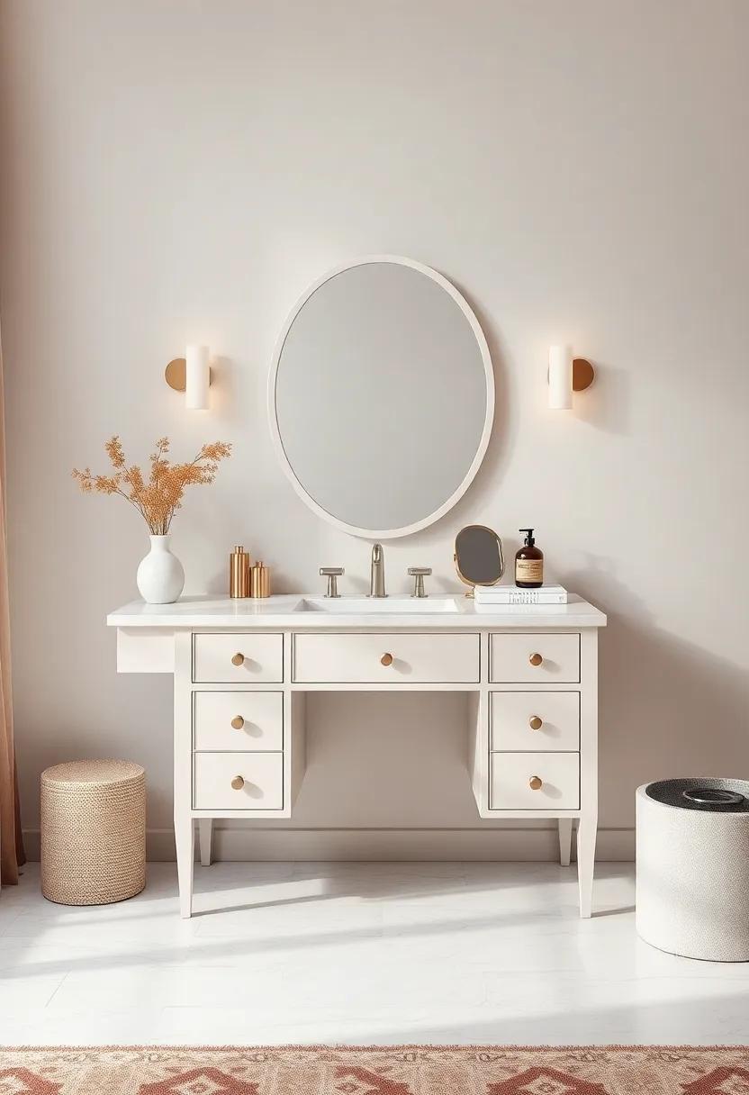Eclectic Spaces: Mixing Styles for a Unique Vanity Table Experience