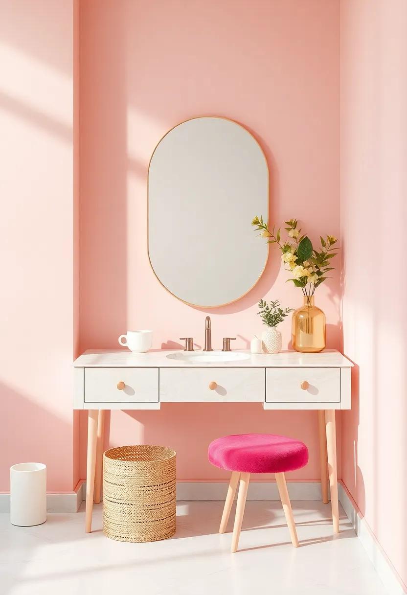 Whimsical Elements: Playful Designs to Brighten up Your Vanity Space
