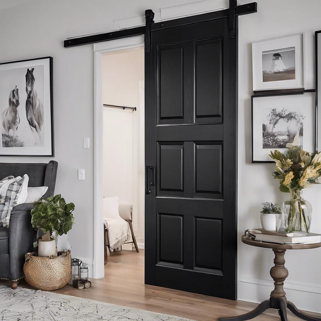 Upgrade Your Home with 30 Stylish Farmhouse Black Interior Doors Upgrade Your Home with 30 Stylish Farmhouse Black Interior Doors