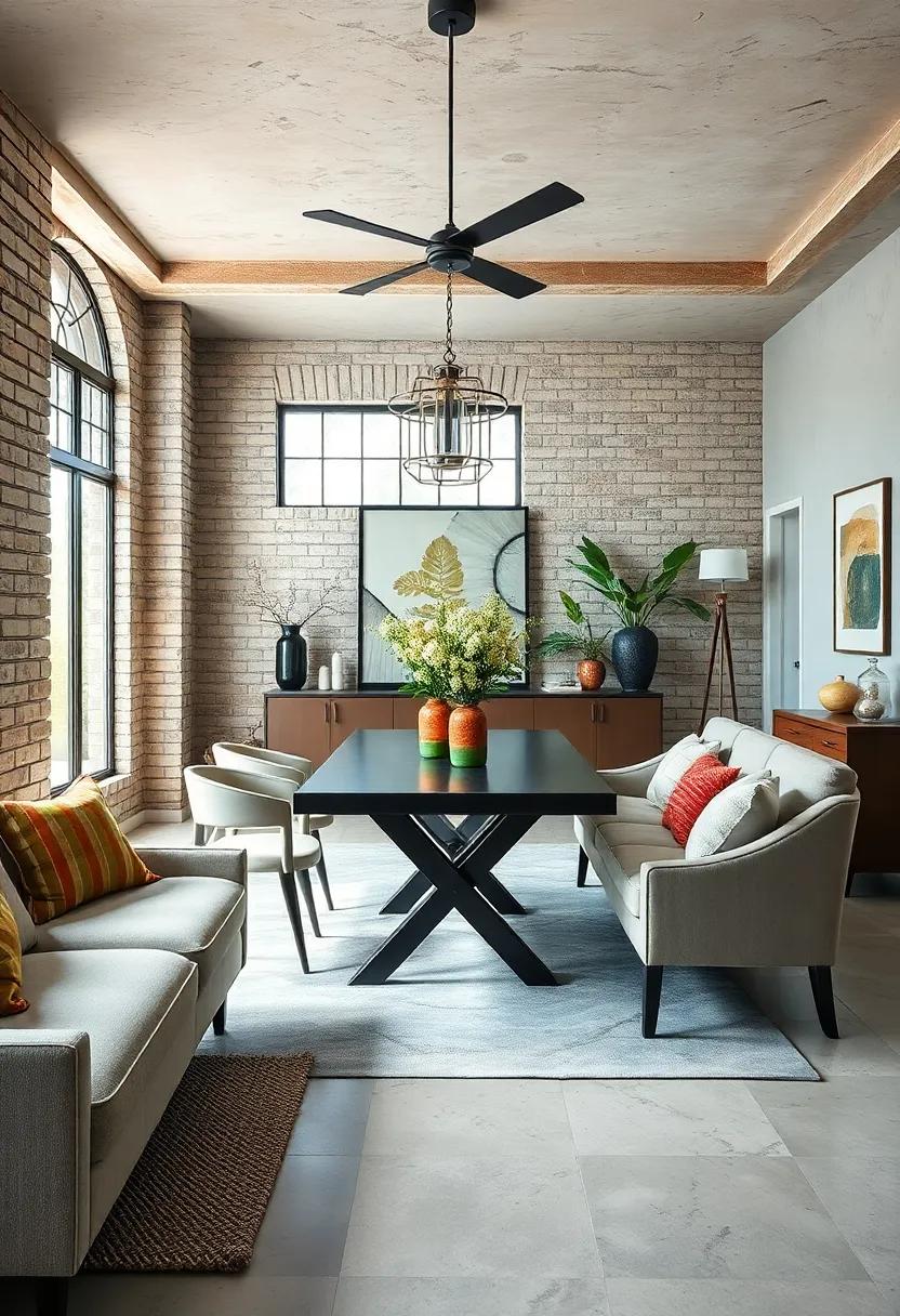 Incorporate Metal Accents: Look for ⁢decorative items,such as metal trays and vases,to⁤ tie in the industrial theme throughout the room