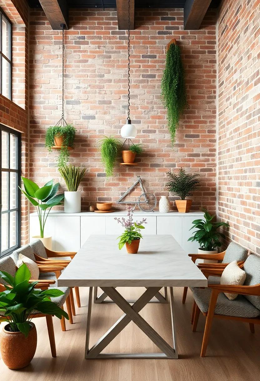 Greenery galore: Add ⁤life with potted plants ⁣or hanging greenery ‍that softens the hard⁤ surfaces of the room