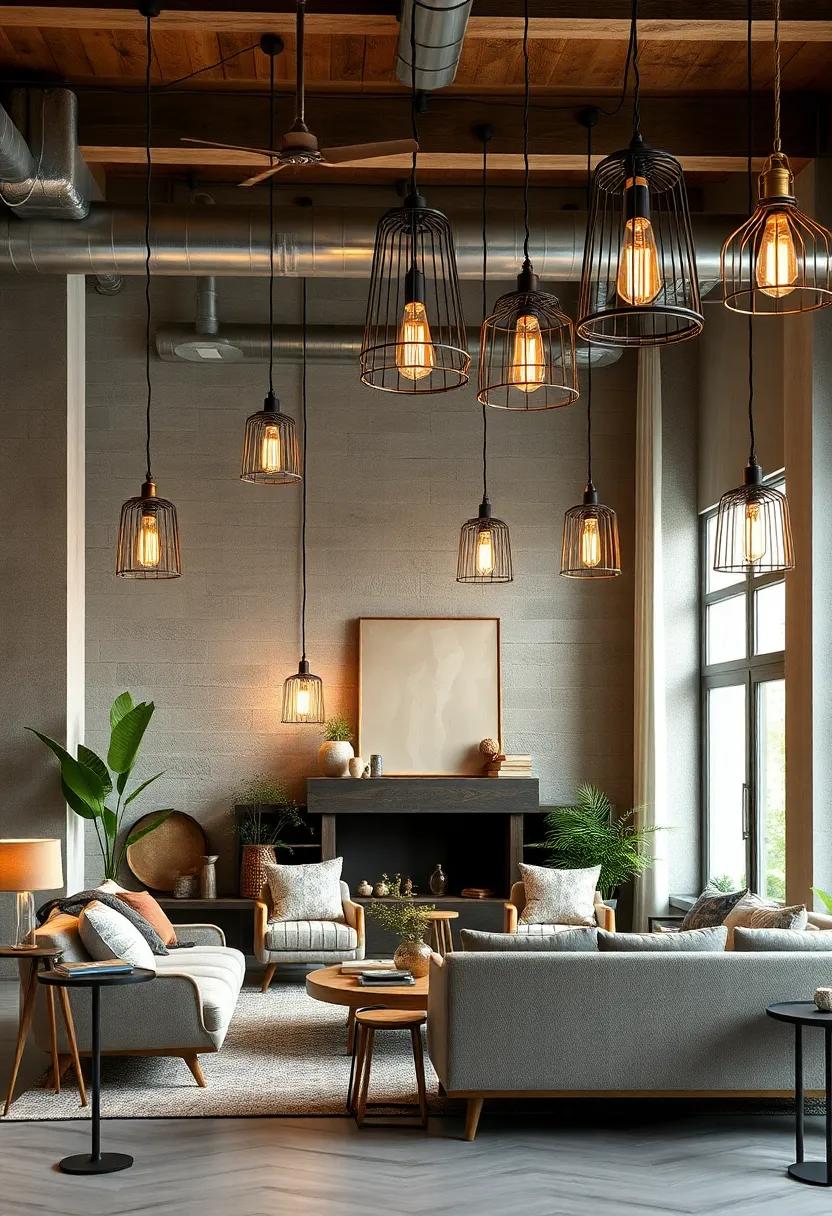 Eclectic Combinations: Mix different types of cage lights ⁤in various finishes to create an eclectic⁣ look that feels curated and intentional