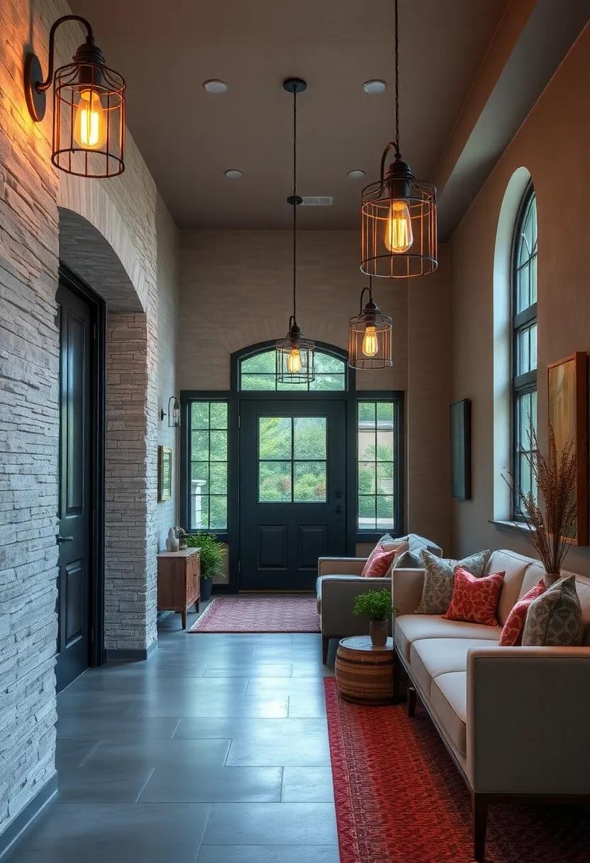 Illuminate Your Entryway: Use industrial cage fixtures ‍to create a warm and‍ inviting entry that excites​ guests ⁢right from the threshold