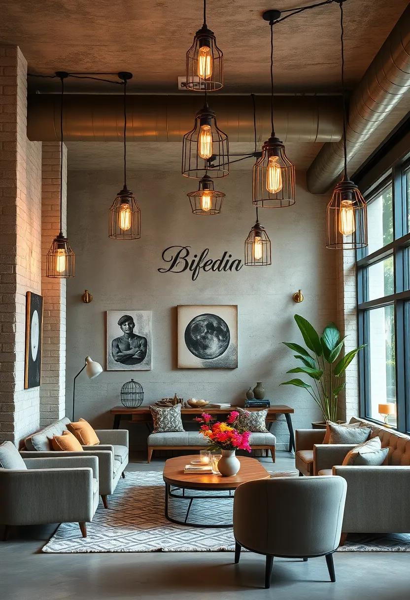 layered Lighting Effect: Mix cage fixtures with other lighting styles to create depth and texture,​ balancing the⁣ rustic with the refined