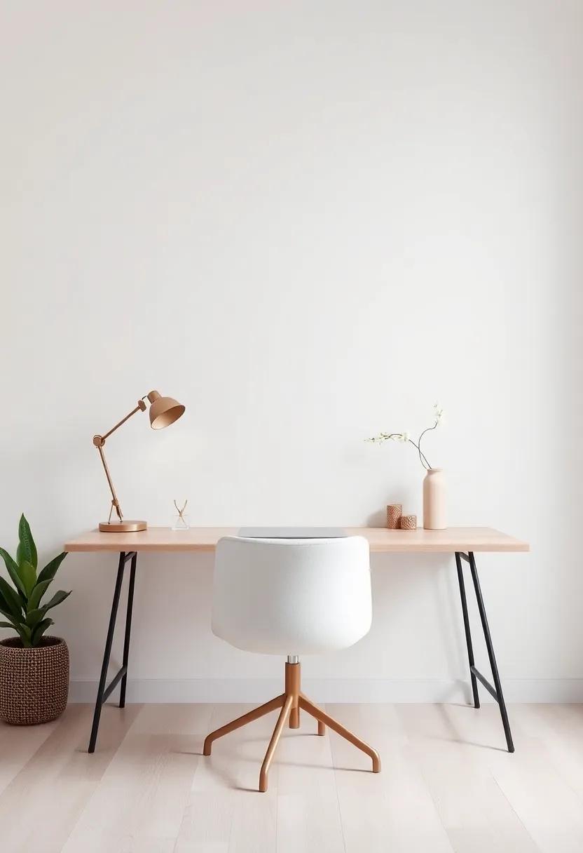 The Essence of Minimalism: Finding Beauty in Simple Desks and Decor