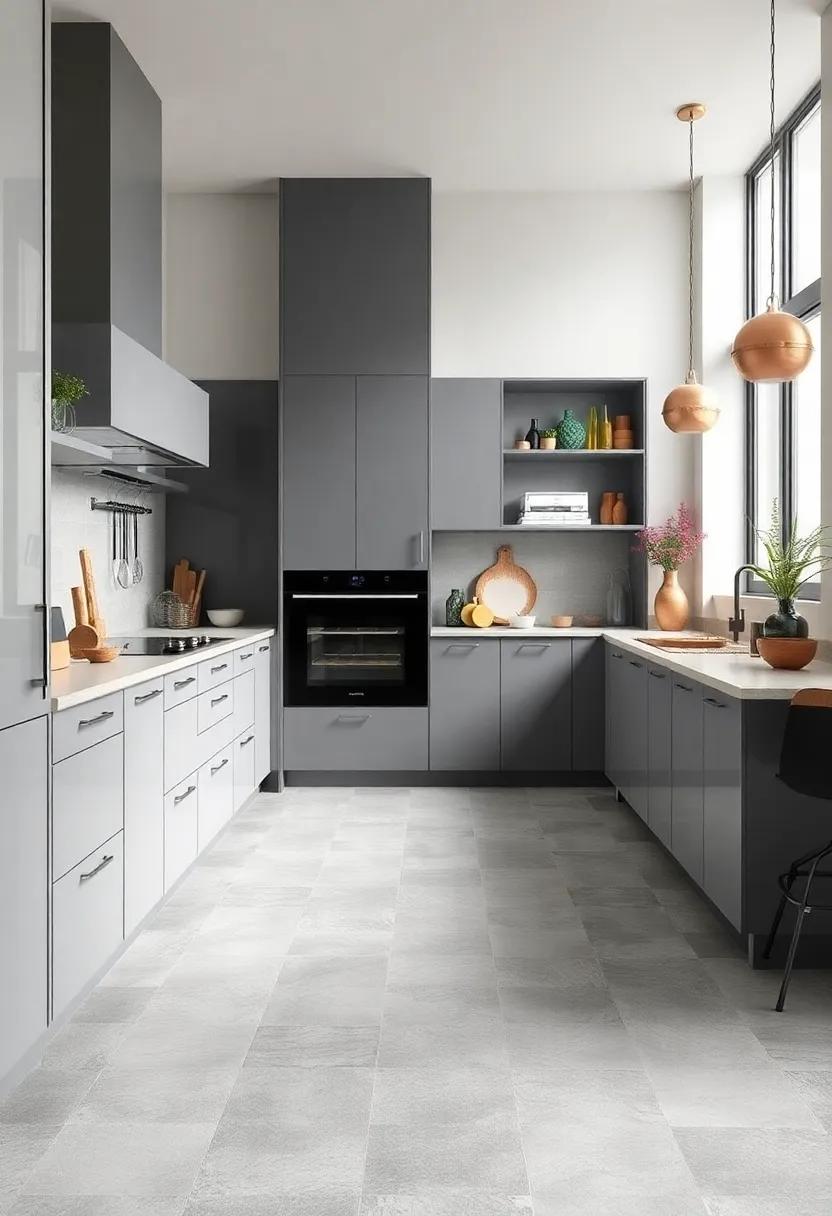 Color⁢ Play: Choosing the Right Complementary Colors for Your Grey ‍Kitchen