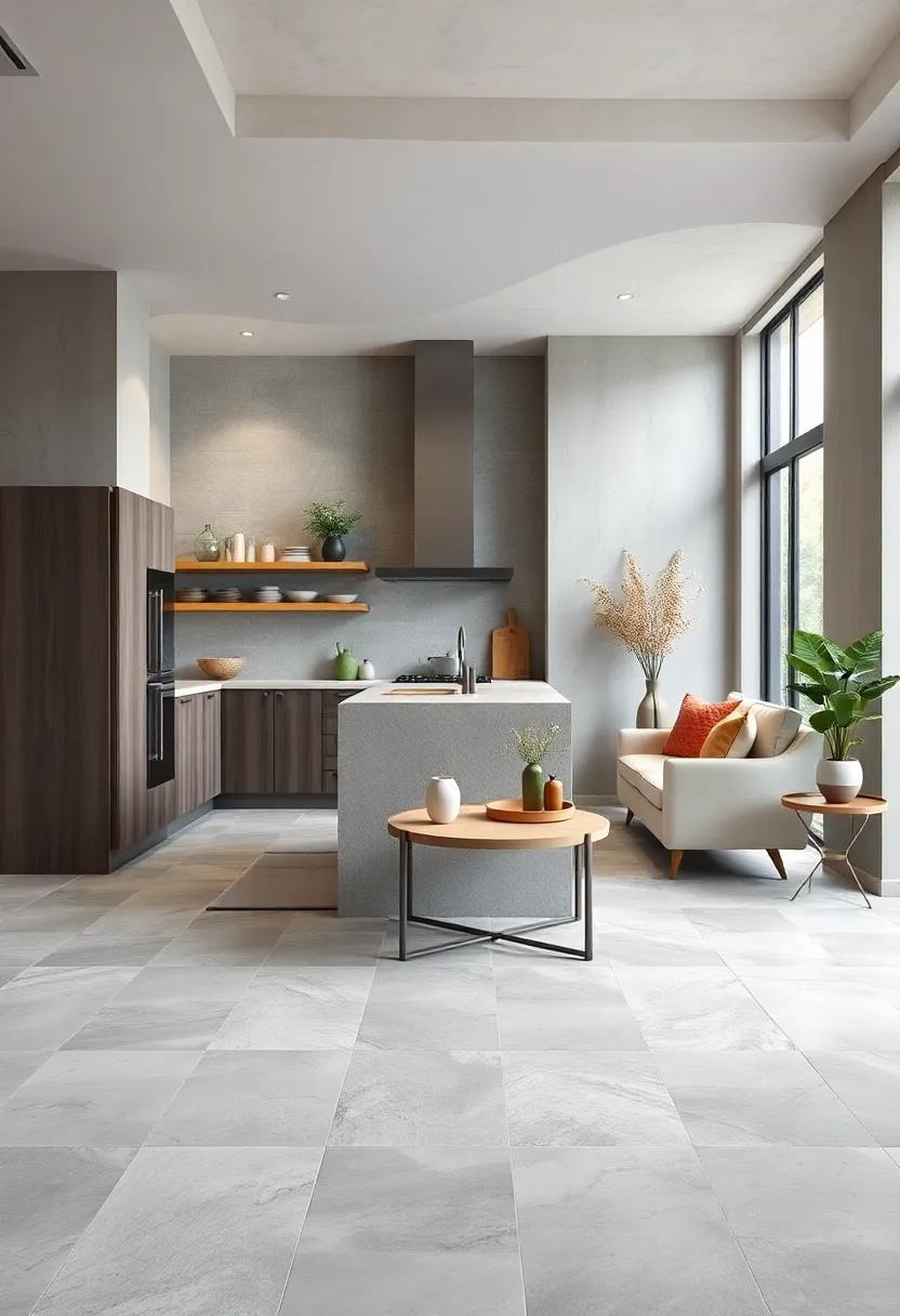 Creating Depth with Various Shades of⁢ grey Floor Tiles ​in Interiors