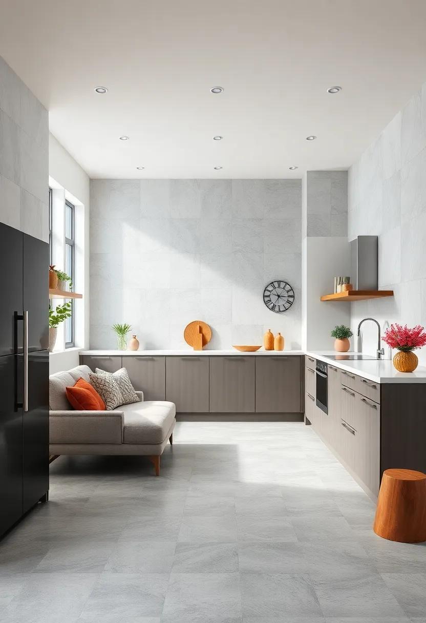 Designing Functional Spaces: How Grey Tiles Enhance Kitchen Workflow