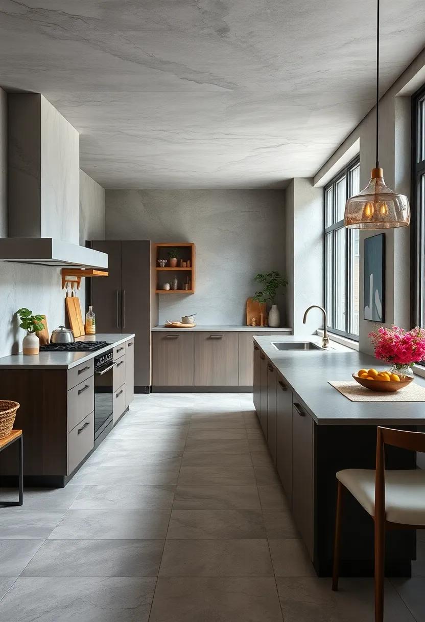 Imagining Future Spaces:⁣ grey Tiles as a Long-Lasting choice for Timeless Kitchens