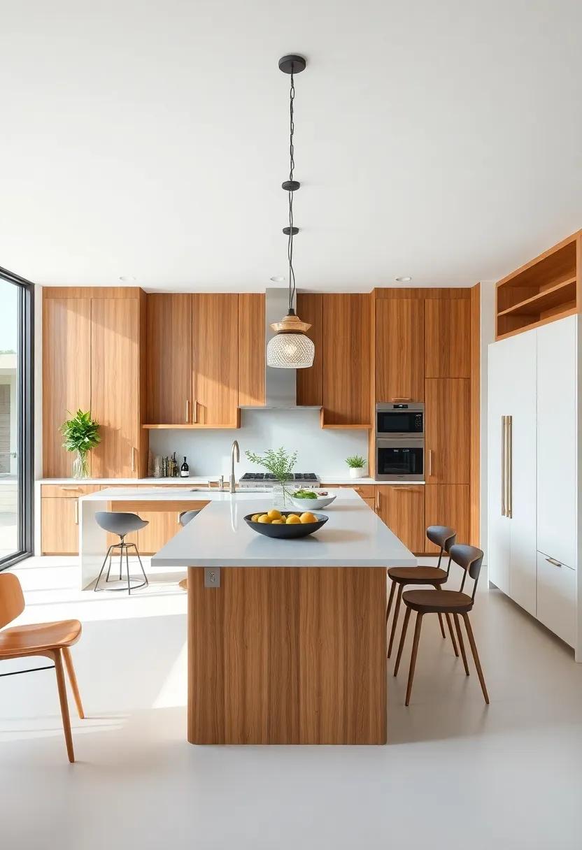 Choose Open Floor Plans: An open kitchen layout encourages social interactions and can blend seamlessly with dining or living spaces