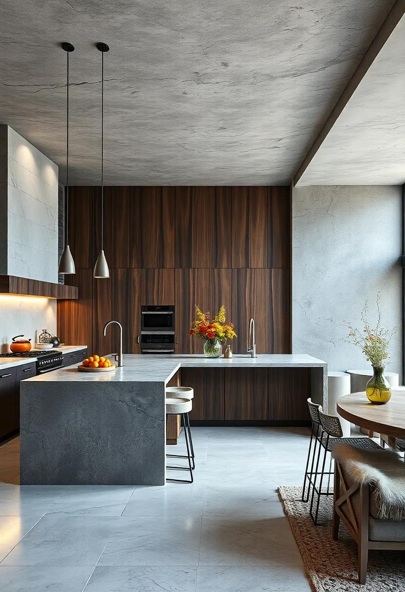 Seamless Flow: Delve into designs that create a fluid transition between the kitchen and dining areas, enhancing both functionality and social interaction