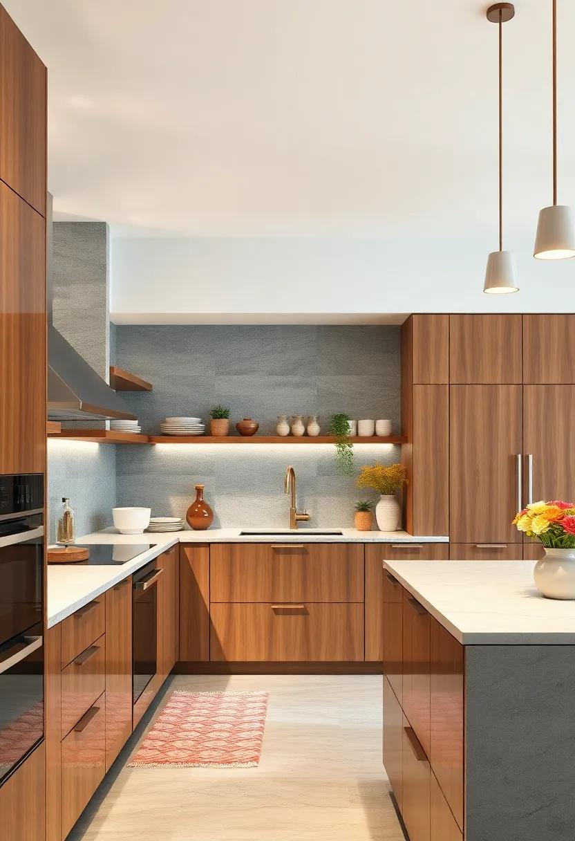 Create Concealed Storage Solutions to Keep Countertops Clean and Organized