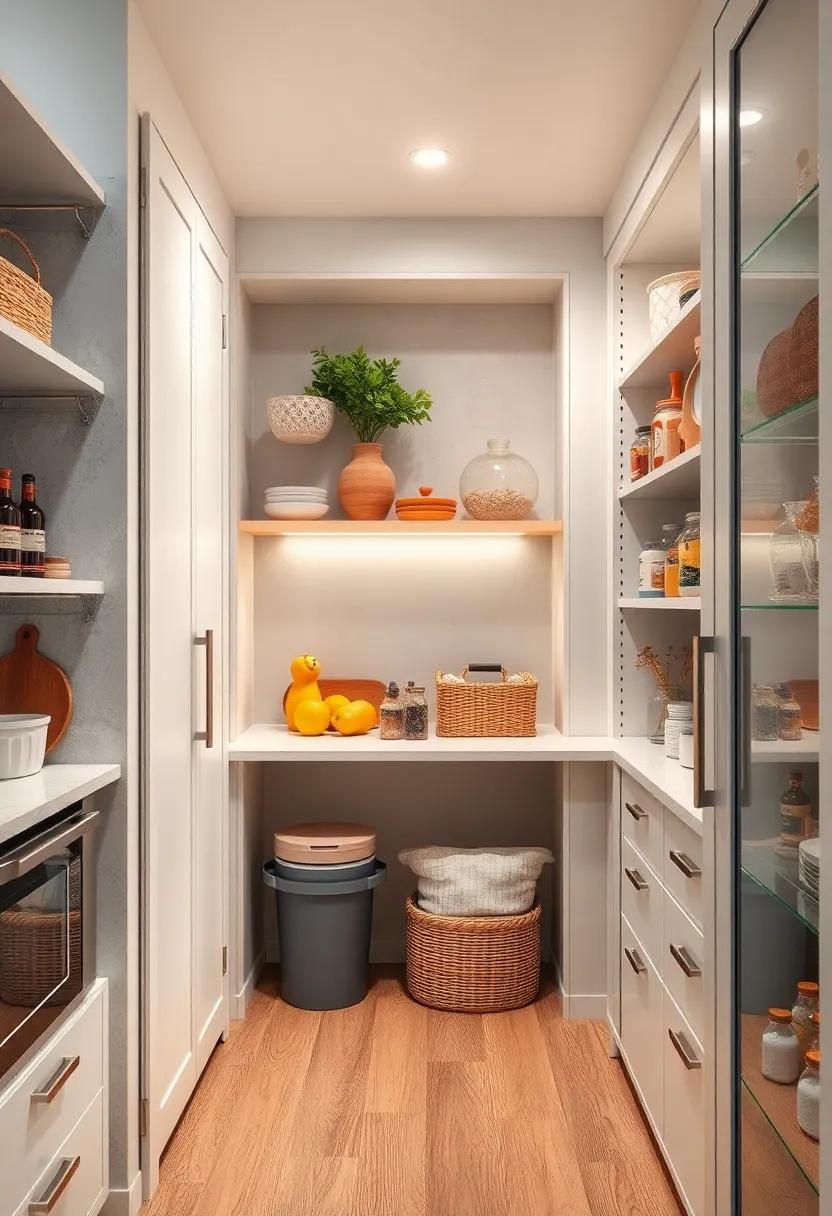 Create a Functional Pantry with Clear Containers for Easy Visibility and Access