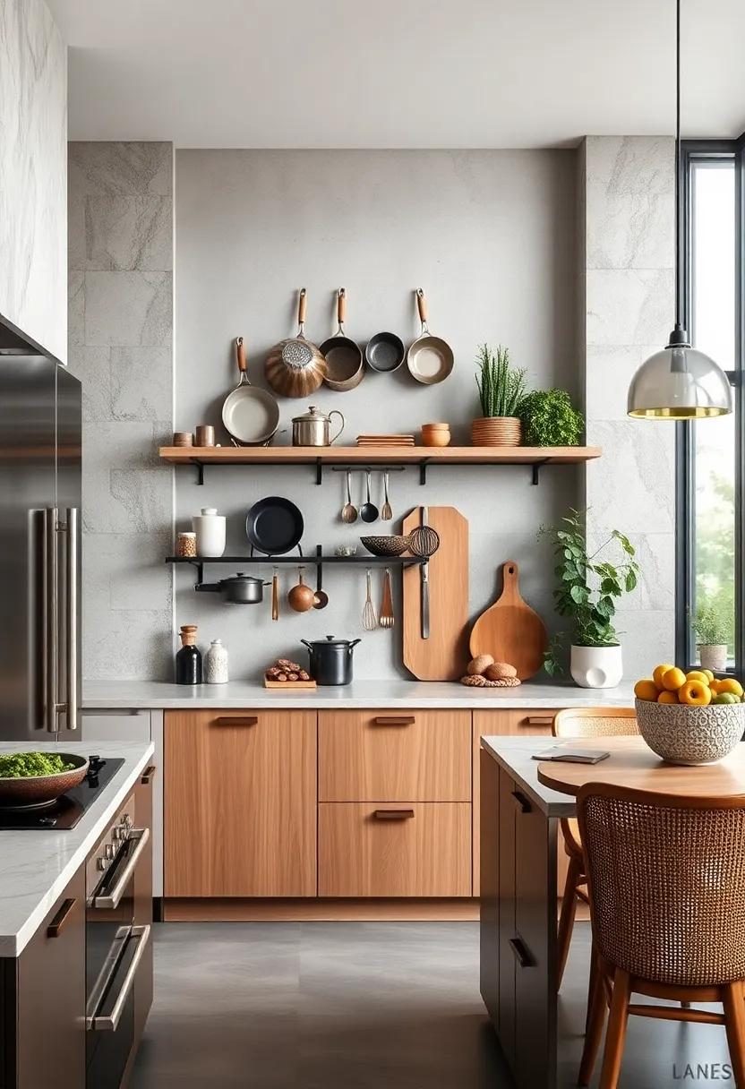 Design a Wall-Mounted Rack for Pots and Pans to Save Counter Space