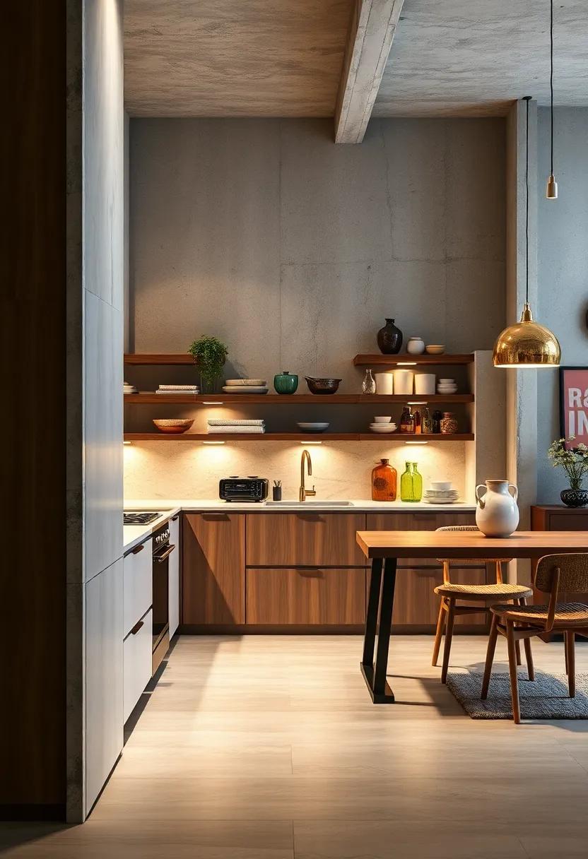 Incorporate Niche Lighting to Highlight Key Storage Areas While Cooking