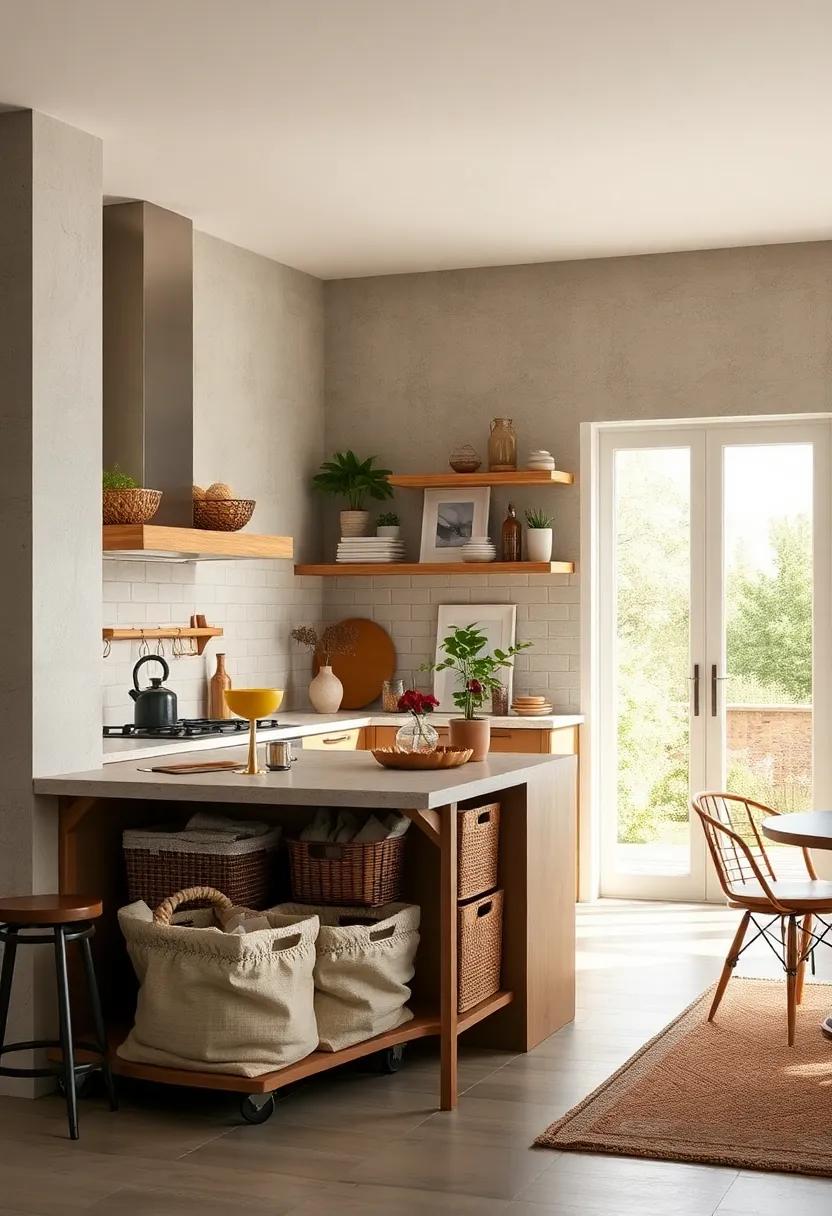 Use Creative Bins and Baskets to Enhance Both Function and Kitchen Style