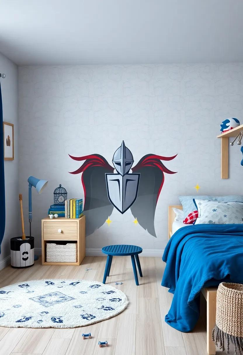 Using Wall Decals and Stickers to Amplify the knightly Atmosphere
