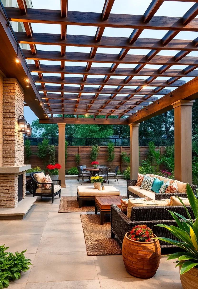 Smart Outdoor Living: Explore the latest technology for outdoor spaces, and how a smart pergola can enhance your patio experience with automated features for comfort and convenience