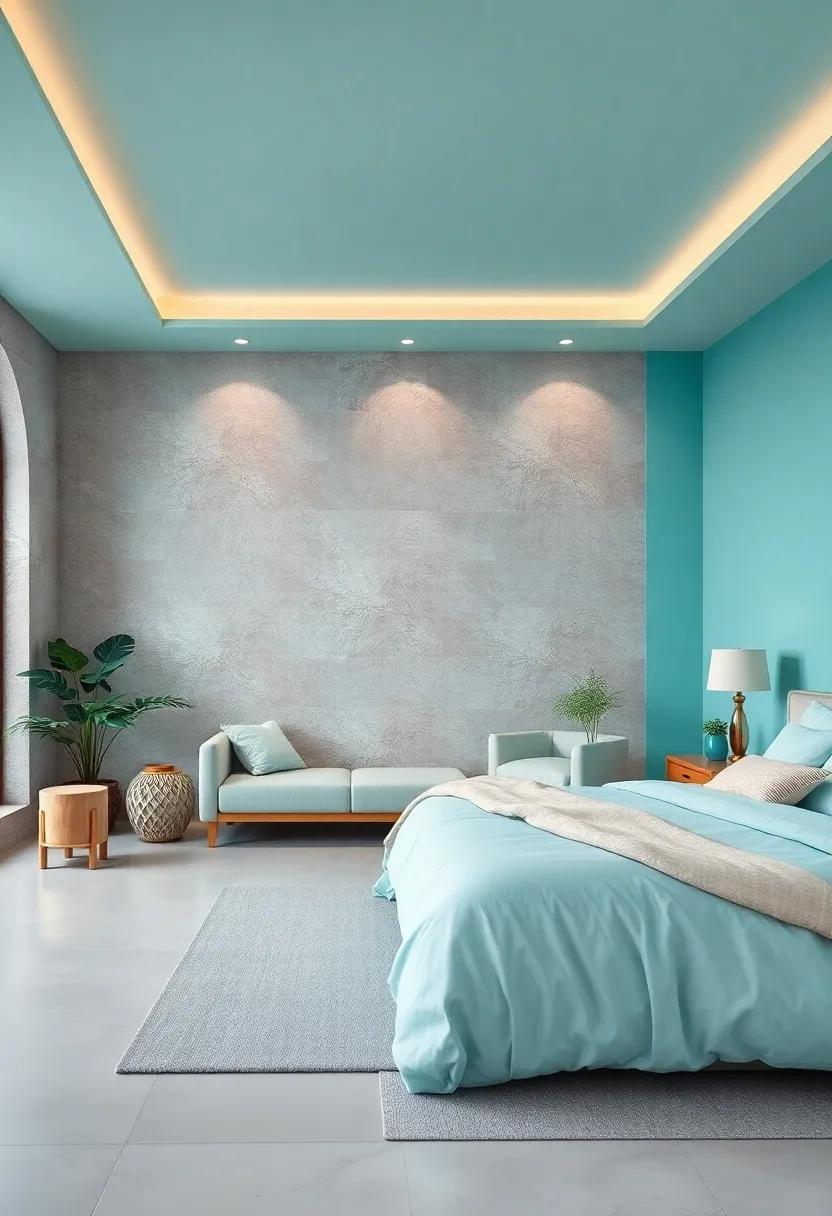 Cool Aqua: A refreshing shade that merges blue and green, cool aqua rekindles thoughts of tropical waters, offering a serene escape