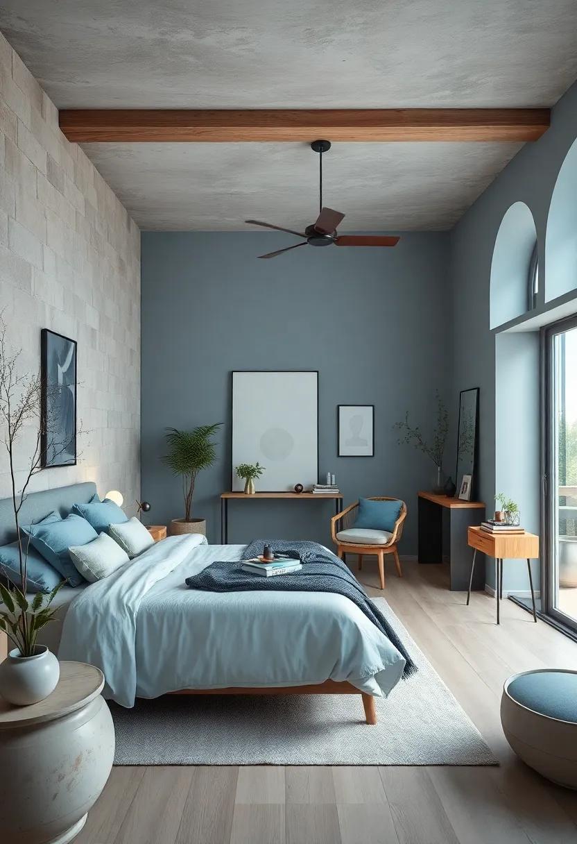 Dusty Blue: This muted shade of blue takes you on a nostalgic journey, providing an intimate and serene atmosphere for restful nights