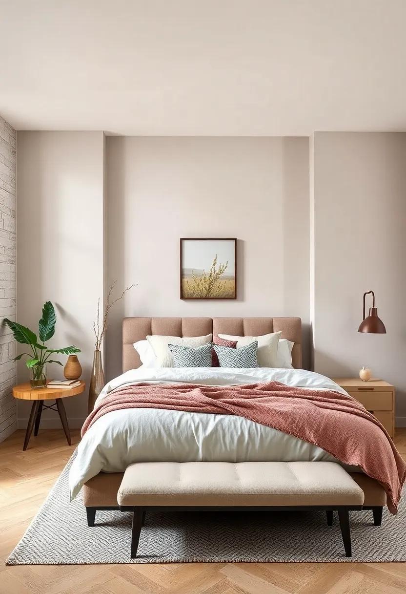 Light Taupe: A warm and cozy neutral, light taupe creates a serene backdrop that's both comforting and sophisticated, fitting well with various decor styles