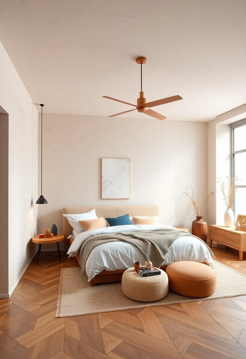 Soft Almond: A warm neutral, soft almond provides a cozy anchor for your space, allowing for relaxation and a sense of grounding