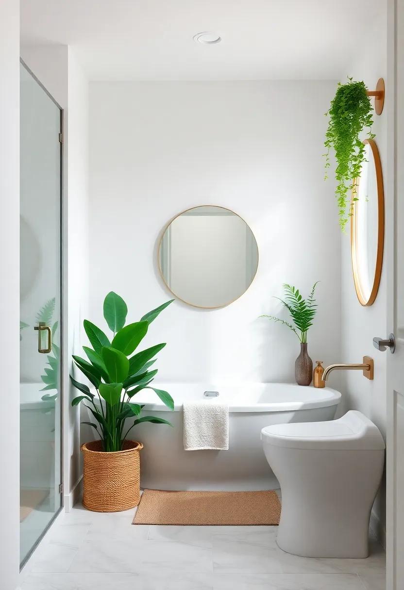 Green Touch: Incorporating live Plants for a Fresh, Coastal Vibe