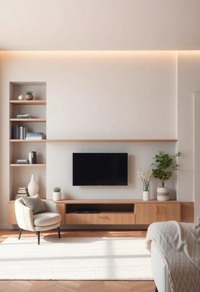 harmony ⁣in ⁤Design: Blending Built-In Shelves with Living Room Aesthetics