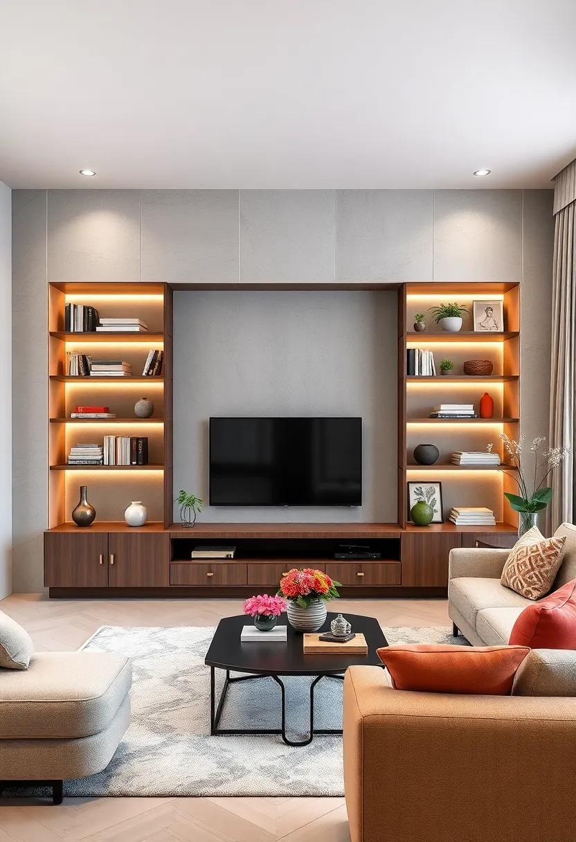 Embracing Functionality: The Practical Benefits of Built-In Media Shelves