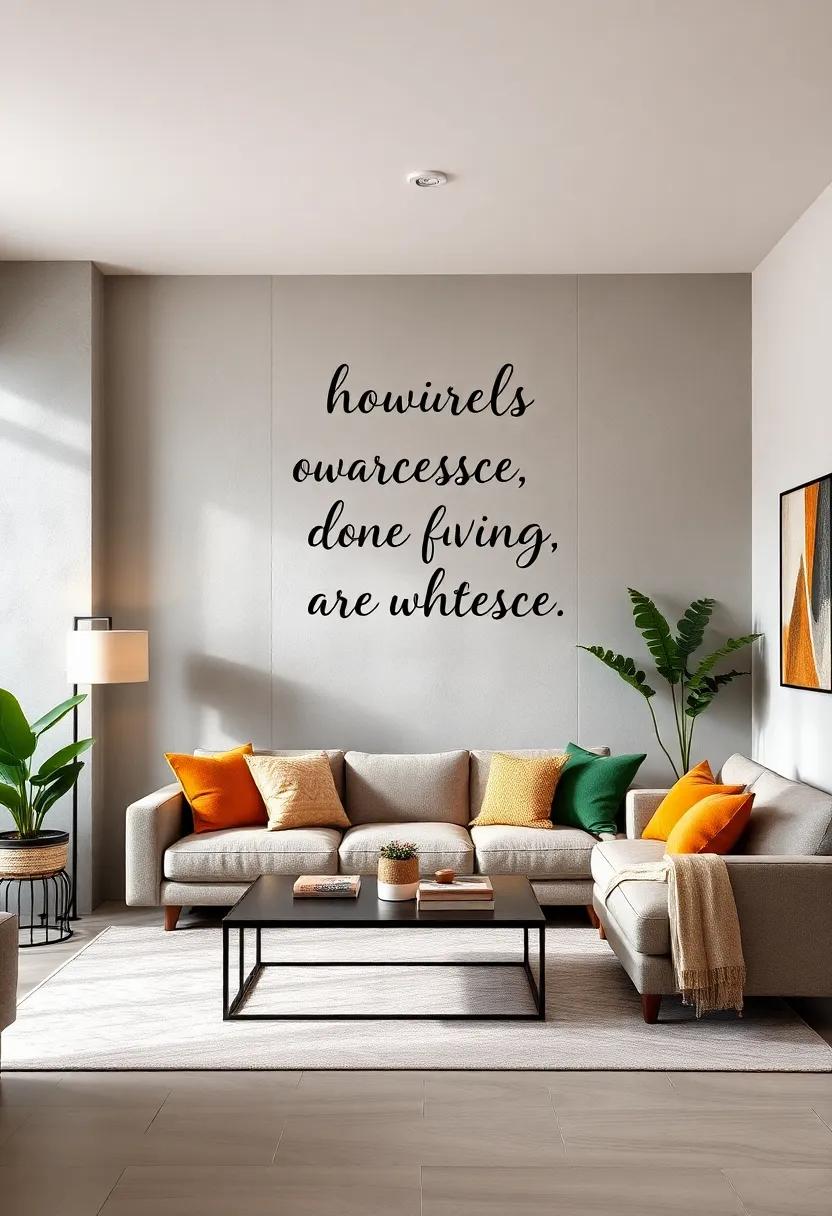 Whimsical ⁤Quotes: Inspire and uplift your space with creative typography that ⁣features motivational quotes to set⁢ a positive tone