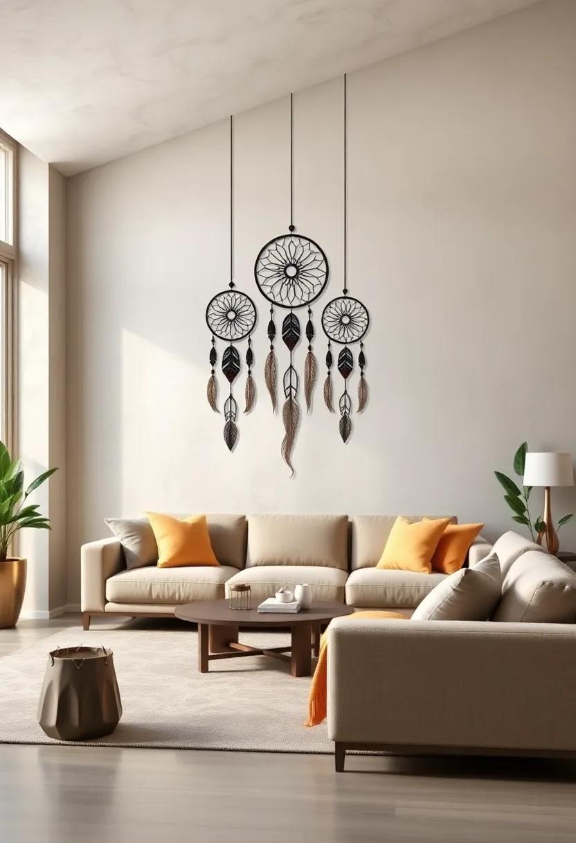 Retro Pop Art: Infuse your living room with lively energy through bold pop art decals that bring a playful yet stylish vibe