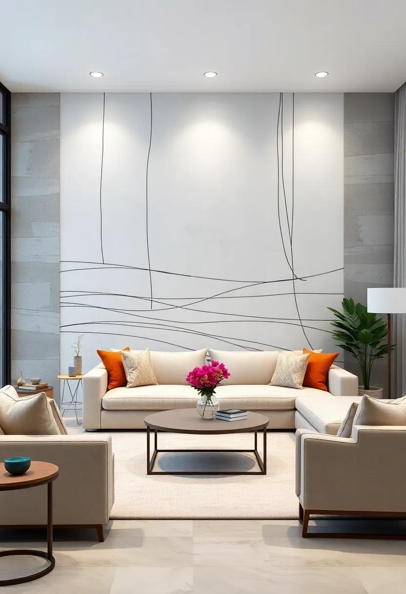 Minimalist⁤ Lines: Embrace simplicity with thin, minimalist lines that can create a modern elegance ⁢without overwhelming your⁣ space