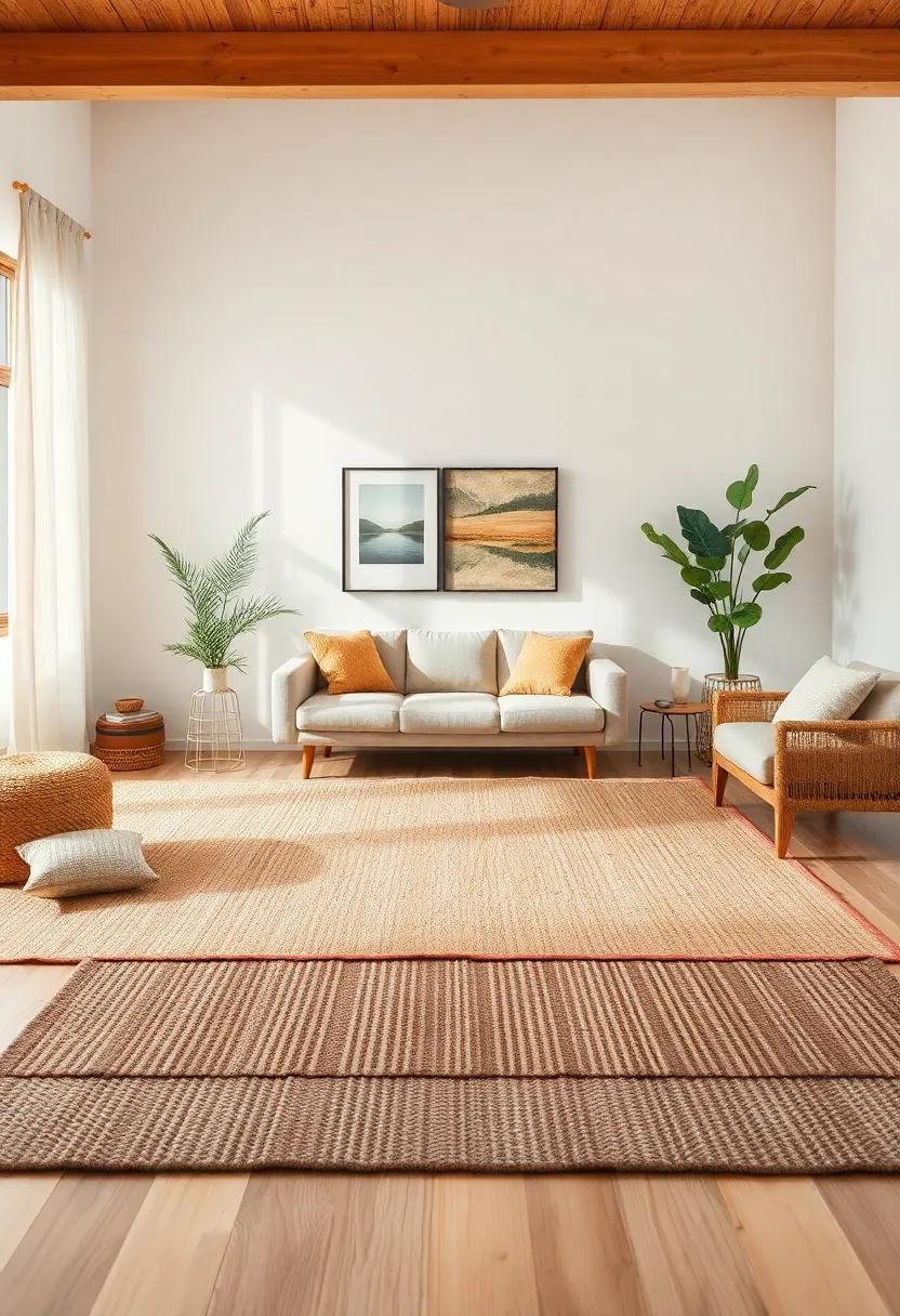 Cozy‍ Layered Rugs: ⁢Use multiple rugs of different textures and patterns ‍to create a warm, inviting floor that encourages relaxation and comfort