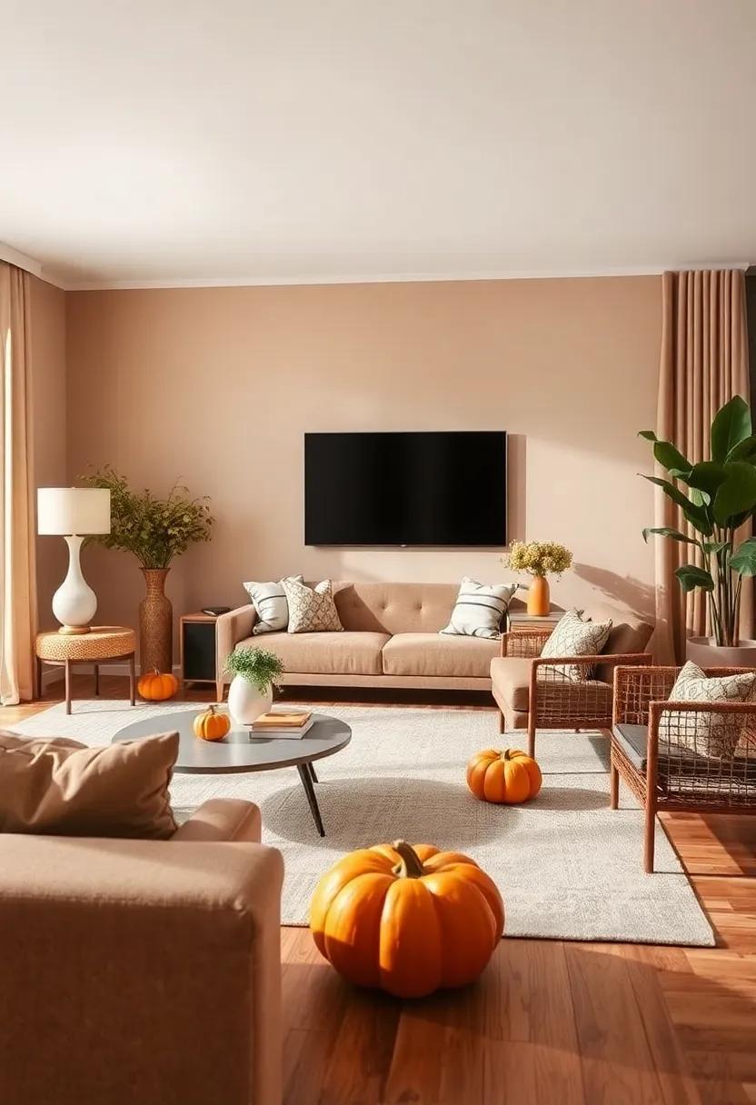 Seasonal Changes: Update your⁢ decor seasonally ⁢with accents like pumpkins in the fall or ‍festive greenery in winter while keeping ​the⁣ earth tones ⁤consistent