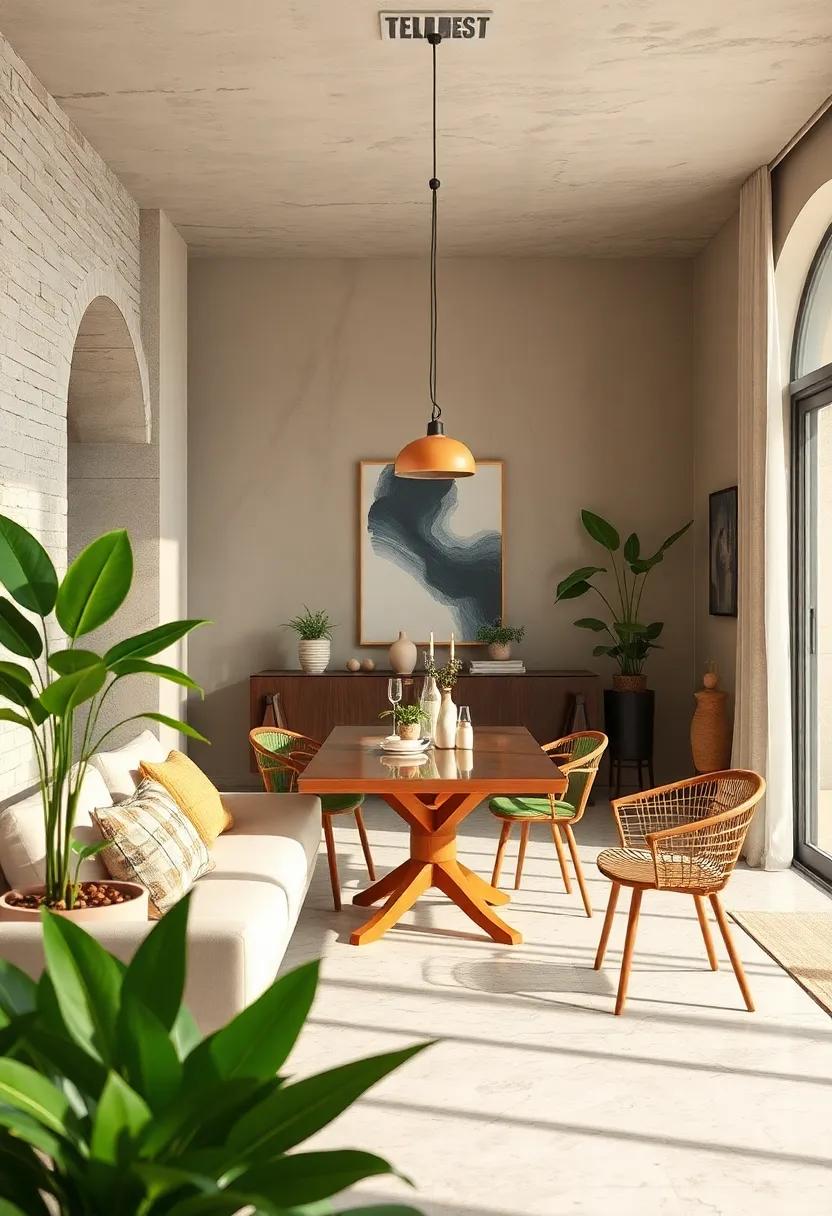 Nature’s Touch: ⁢incorporate plants ‌into your dining space. Choose low-maintenance options like‍ succulents or‍ bamboo for⁤ a touch of ‍greenery