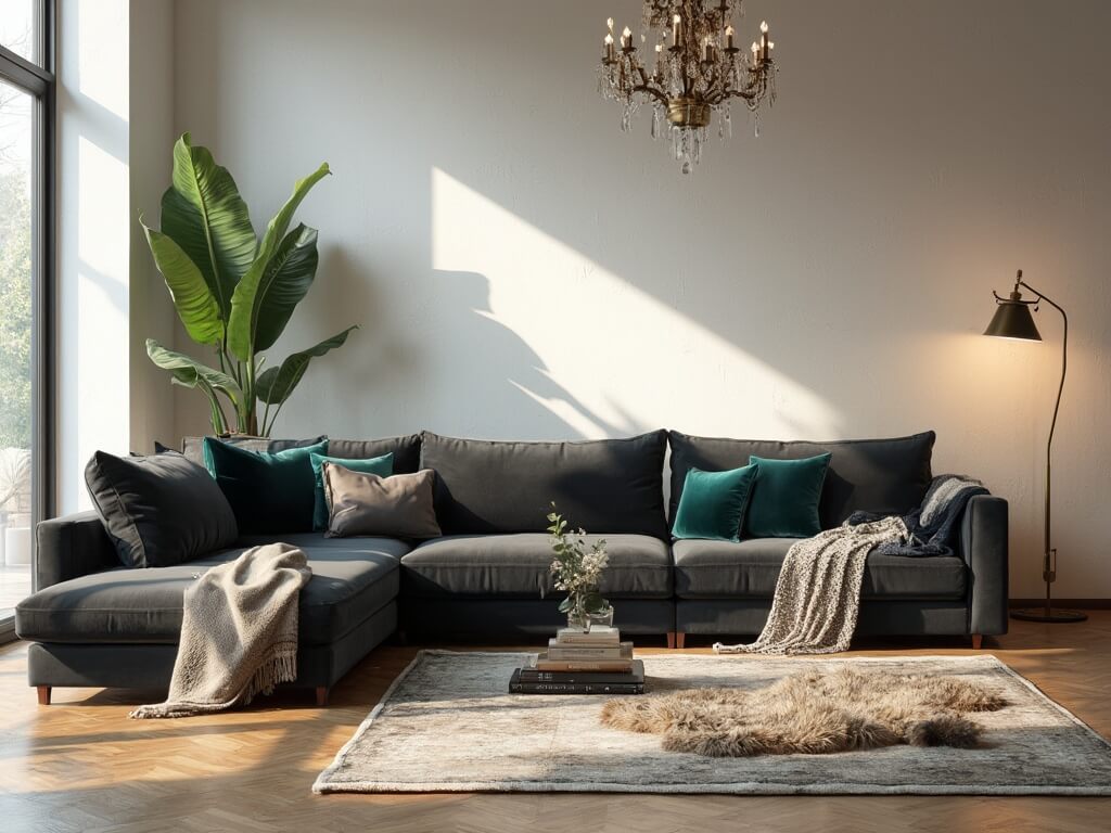 Dark Grey Couch: The Perfect Design Chameleon for Modern Living Rooms