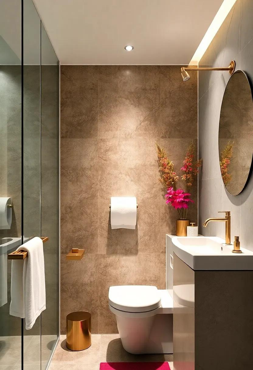 Unique Toilet Paper holders: Select a designer toilet paper holder that doubles as a ⁤decorative accent, showcasing your sense of style