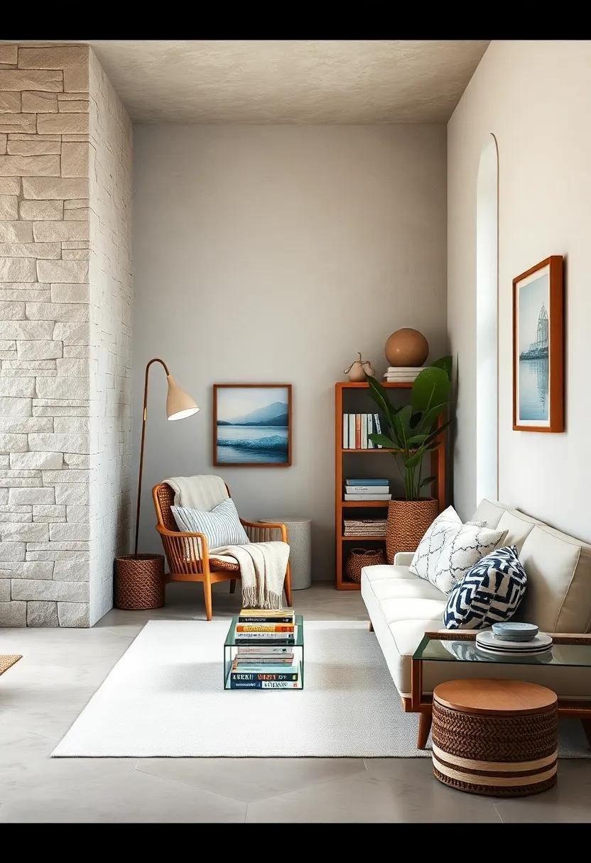 Create a Cozy Reading Nook: Carve out a corner with a comfortable chair,soft throw blankets,and coastal-themed books for a serene space that encourages unwinding