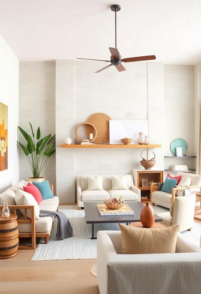 Curate a Collection of Coastal Finds: Showcase shells, coral, or beach stones in decorative bowls or on shelves to add personal touches and memories from your travels