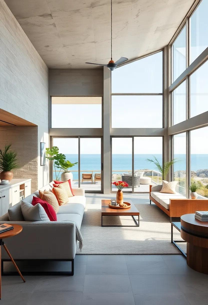 Install Oversized Windows: If possible, opt for large windows or glass doors that open to scenic views, seamlessly merging your indoor and outdoor environments