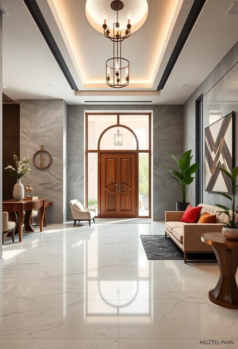 beyond the Norm: Unique Applications of Marble in Entryway Design