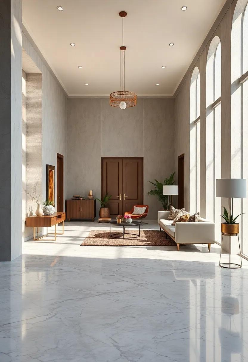 Finishing Touch: Adding Personal Flair with Decorative Elements around Marble