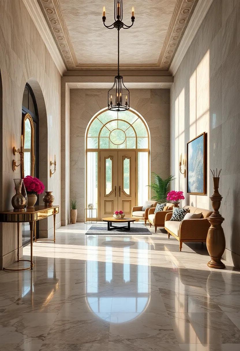 Historic Inspirations: Drawing from Timeless Entryway Designs with Marble