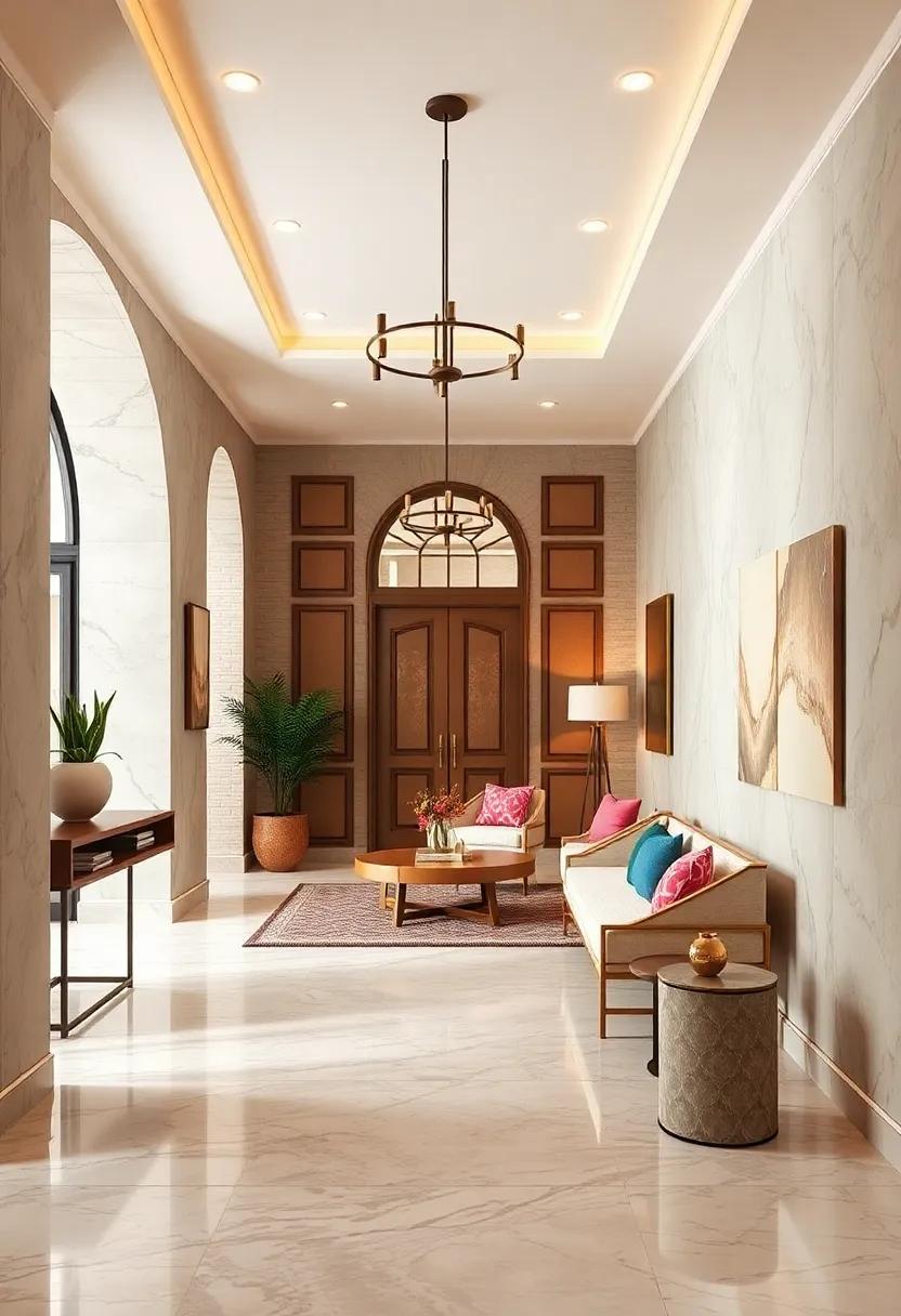 Splash of Color: Choosing the Perfect Marble palette for Your Entryway