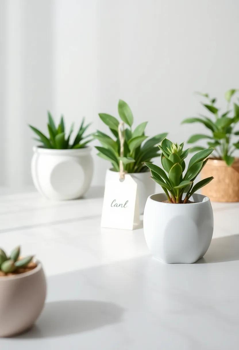 Custom ​Plant Tags: Personalize your plant‌ displays with elegant tags made from ⁣high-quality materials, enhancing ⁣organization and charm