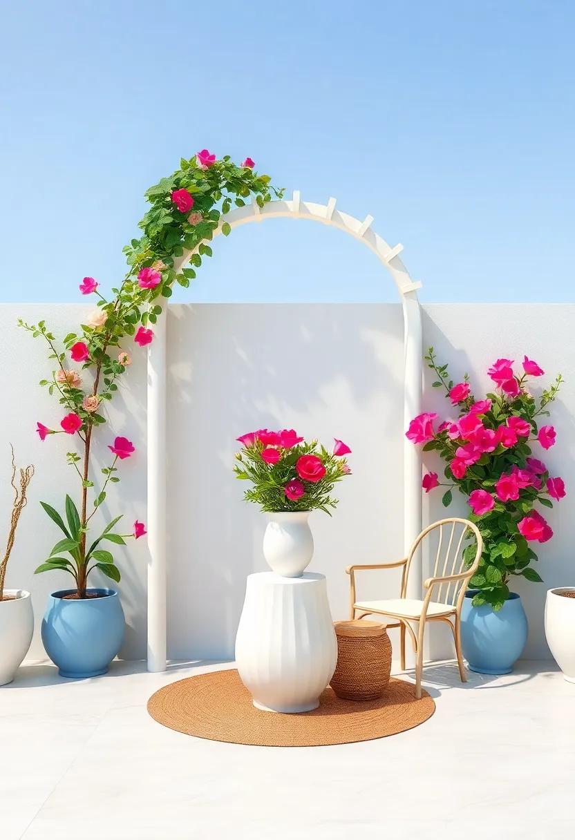 Floral Backdrops:⁣ Create mesmerizing focal points with ⁢trellises ⁤draped in ​climbing roses or colorful ⁣bougainvillea for an explosion of color