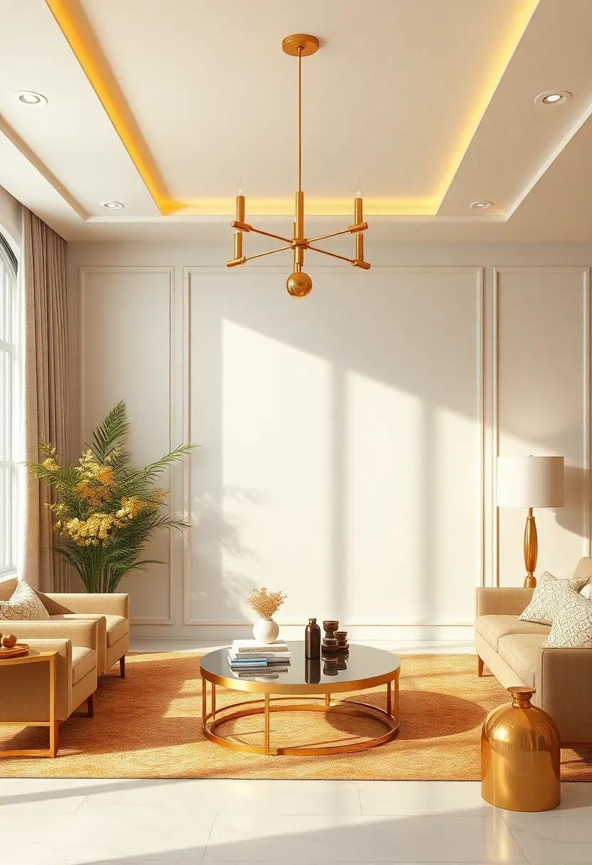 A Symphony of Style: Coordinating Golden Lighting with Furnishings and Decor