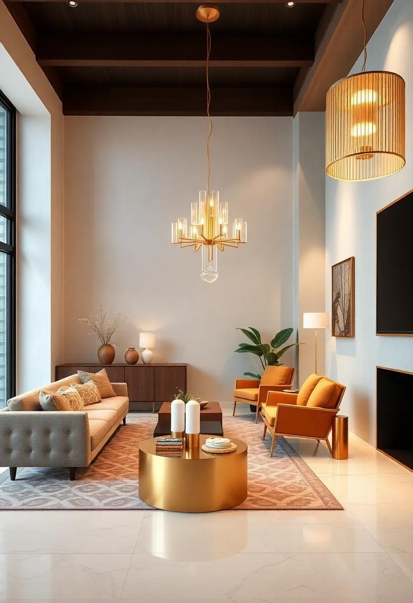 Statement Fixtures: Understanding Scale and Proportion in Golden Lighting Choices