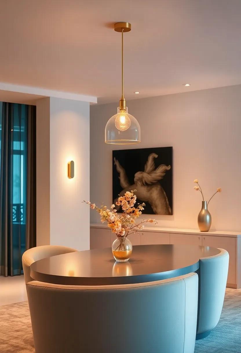 The Beauty of Subtlety: Minimalist Golden Fixtures for Modern interiors