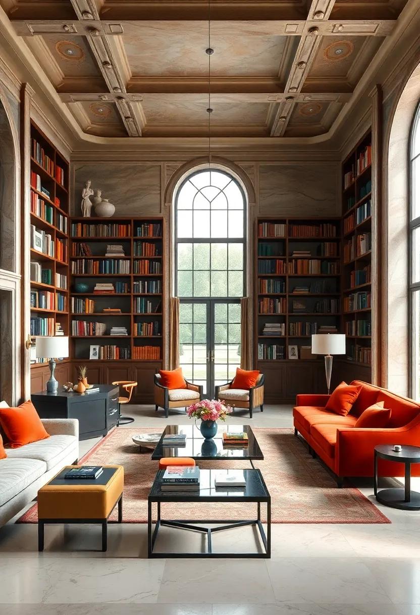 Personal Libraries that Evoke a Sense of History and Intellectual Charm